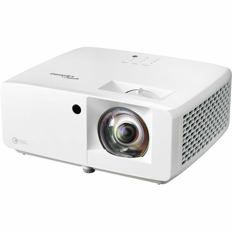 Short Throw Projector 1080p - 4200 Lumens DuraCore Laser Eco-Friendly | Optoma ZH450ST