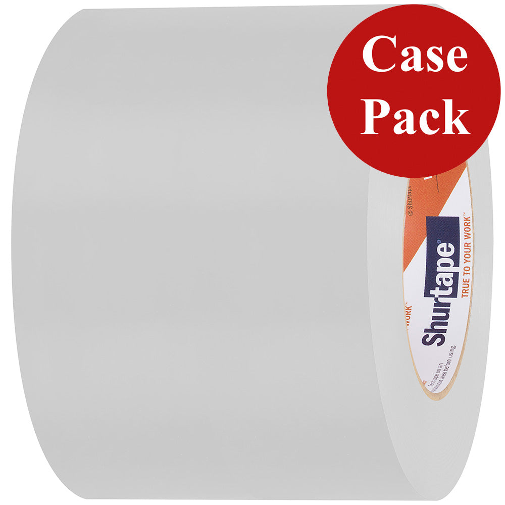 Shurtape UV-Resistant Marine Heat Shrink Tape - 96MM x 55M Roll - Straight Edge White