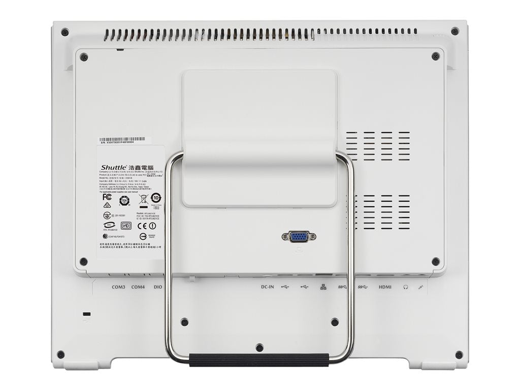 Shuttle XPC X50V8 Barebone System - Desktop - Socket BGA-1528 - 1 x Processor Support - Intel Celeron 10th Gen 5205U 1.90 GHz Dual-core (2 Core)