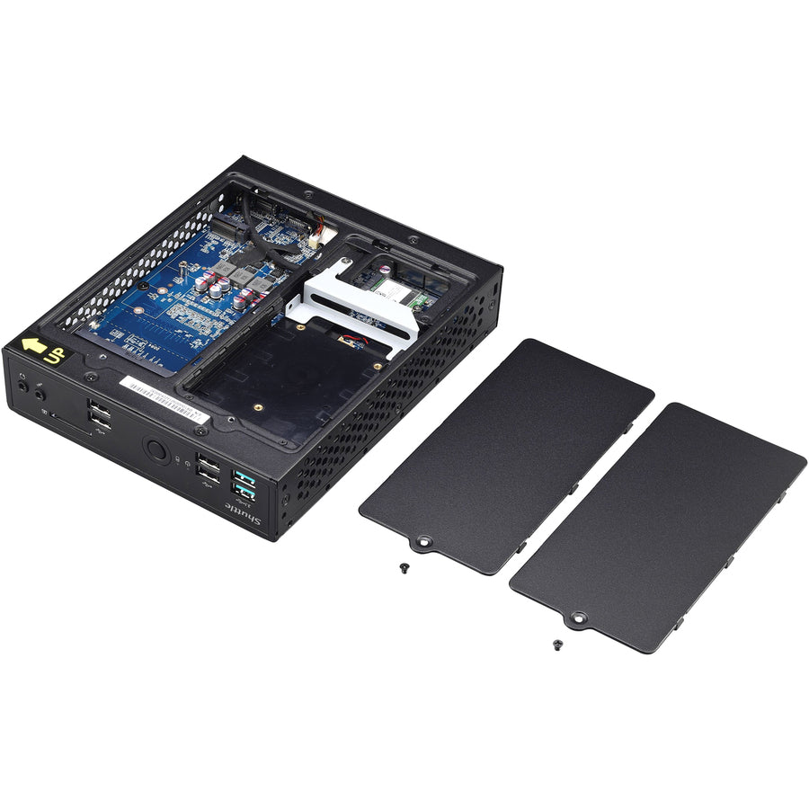 Shuttle XPC slim DS10U Barebone System - Slim PC - Intel Celeron 4205U 1.80 GHz