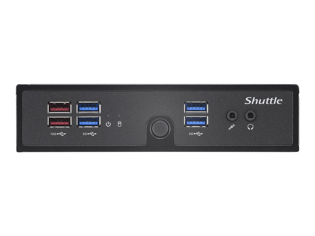 Shuttle XPC slim DS50U5 - Barebone - Slim-PC 1 x Core i5 1335U / up to 4.6 GHz - RAM 0 GB - UHD Graphics - Gigabit Ethernet,