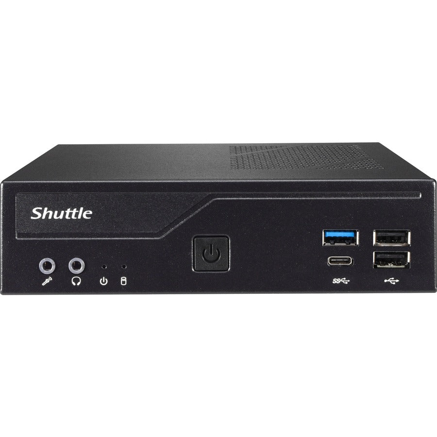 Shuttle XPC slim DH610S Barebone System - Slim PC - Socket LGA-1700 - 1 x Processor Support