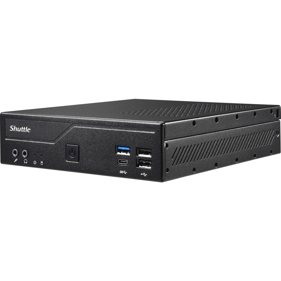 Shuttle XPC slim DH610S Barebone System - Slim PC - Socket LGA-1700 - 1 x Processor Support