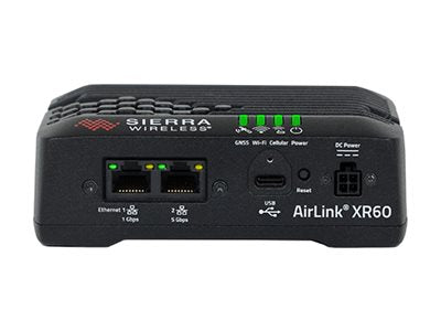 Sierra Wireless AirLink XR60 - Wireless router - WWAN 1GbE, 5GbE - Dual Band - 3G, 4G, 5G - in-vehicle - TAA Compliant -