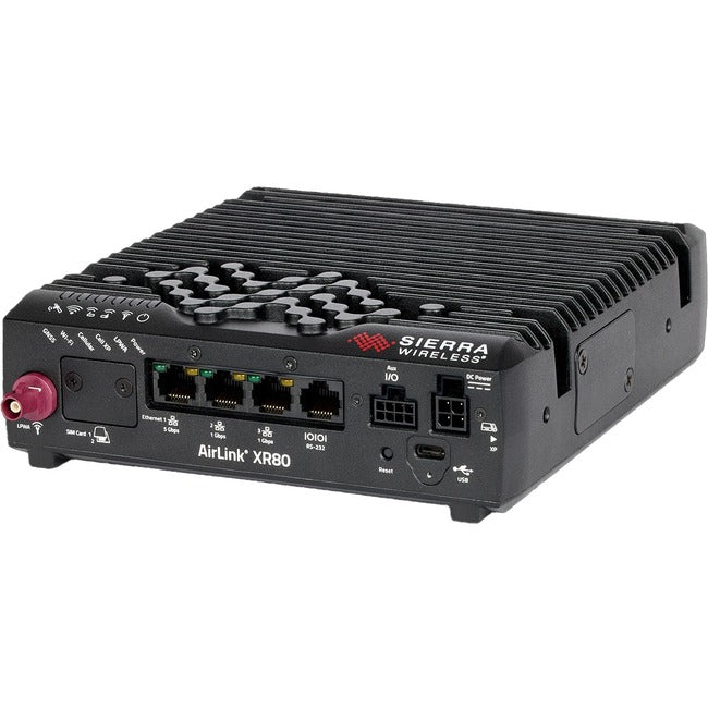 Sierra Wireless Airlink Xr80 Wi-Fi 6 Ieee 802.11Ax 2 Sim Ethernet, Cellular Modem/Wireless Router