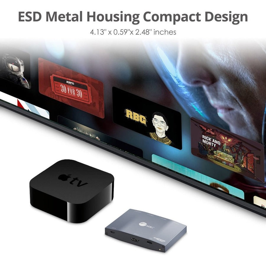 Siig 1X4 Hdmi 2.0 4K Hdr Splitter With Edid
