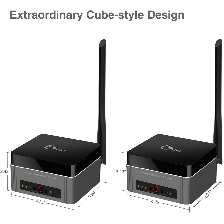SIIG CE-H22T11-S1 Video Extender Transmitter/Receiver