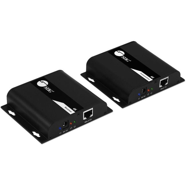 SIIG HDMI 4K30Hz HDbitT over IP Extender - 120m CE-H25D11-S2