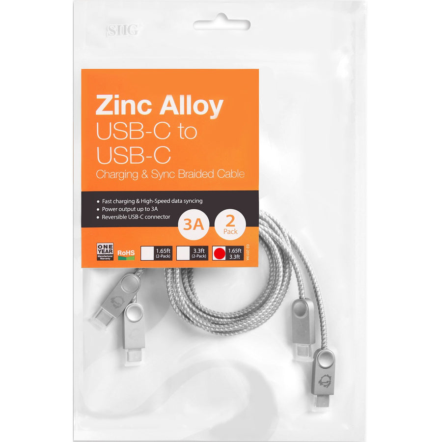 SIIG Sync/Charge USB Data Transfer Cable CB-US0Q11-S1