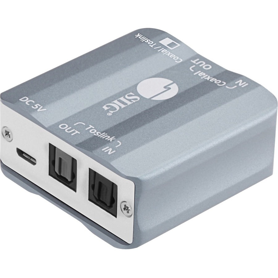 Siig Toslink/Coaxial Bi-Directional Audio Converter