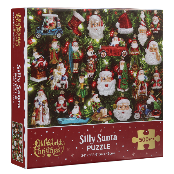 Silly Santa Puzzle - 500 Pieces