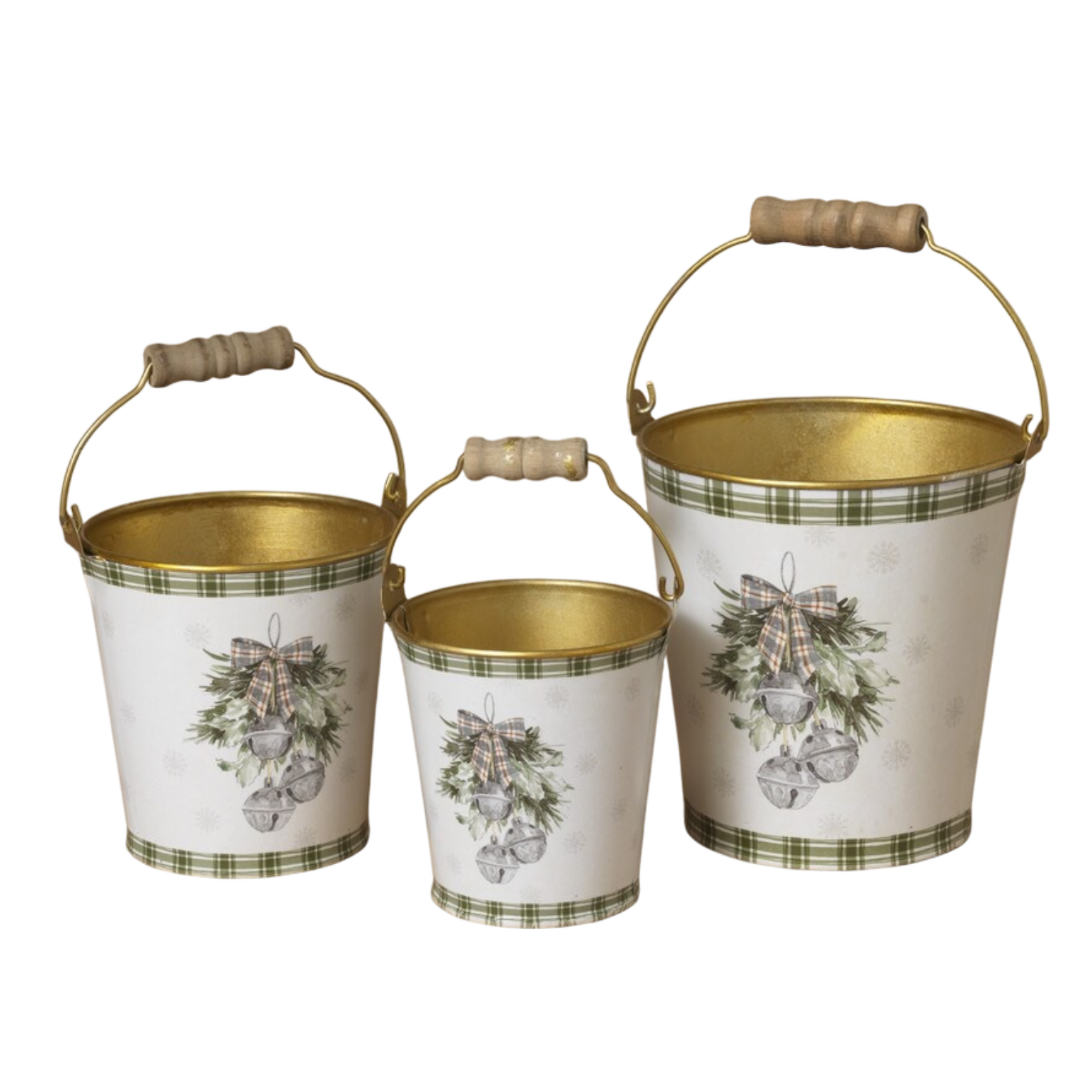 Silver Bells Holiday Pail -