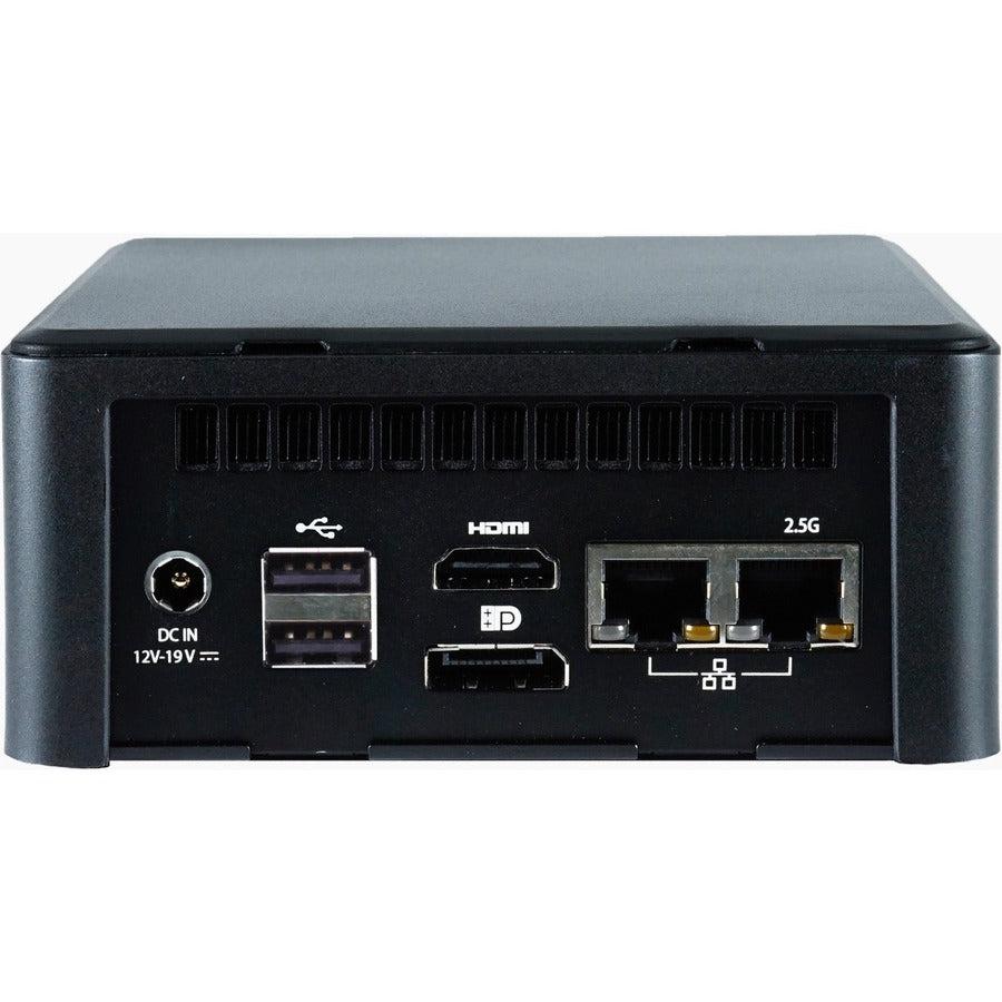 SimplyNUC Ruby 2 R7 CBM2R7RB Desktop Computer - AMD Ryzen 7 5700U Octa-core (8 Core) 1.80 GHz - 4 GB RAM DDR4 SDRAM - 512 GB M.2 PCI Express NVMe 3.0 SSD - Mini PC