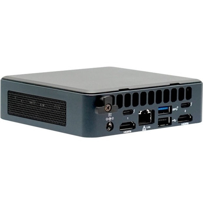 SimplyNUC Tiger Canyon NUC11TNKi3 Desktop Computer - Intel Core i3 11th Gen i3-1115G4 Dual-core (2 Core) 1.70 GHz - 4 GB RAM DDR4 SDRAM - 256 GB M.2 PCI Express SSD - Slim PC