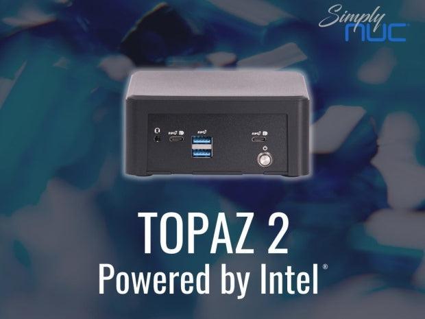 SimplyNUC Topaz i5 NUC11TZi5 Desktop Computer - Intel Core i5 11th Gen - 8 GB RAM DDR4 SDRAM - 128 GB M.2 SSD - Small Form Factor 91M-9D0A-0A1