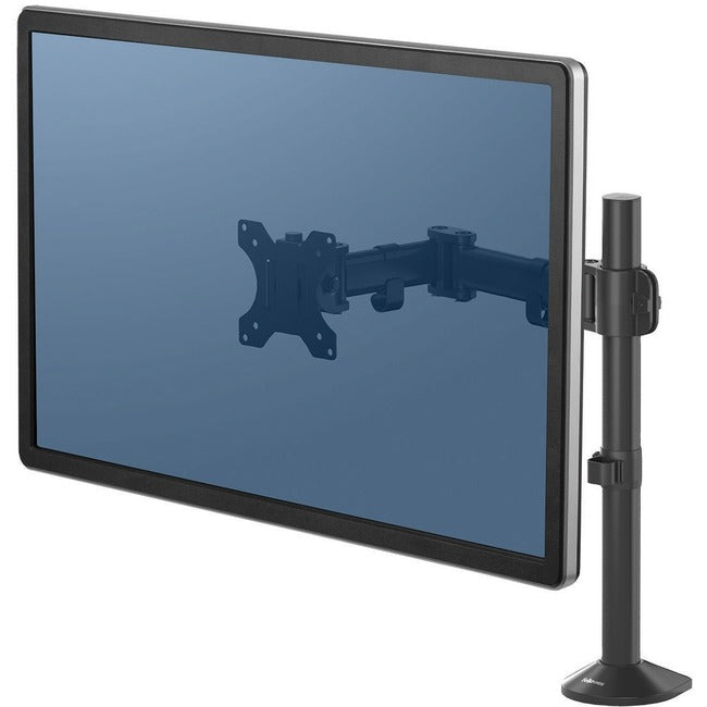 Single Monitor Arm Elevates Your Screen Off The Desk To Eliminate Clutter. Set U