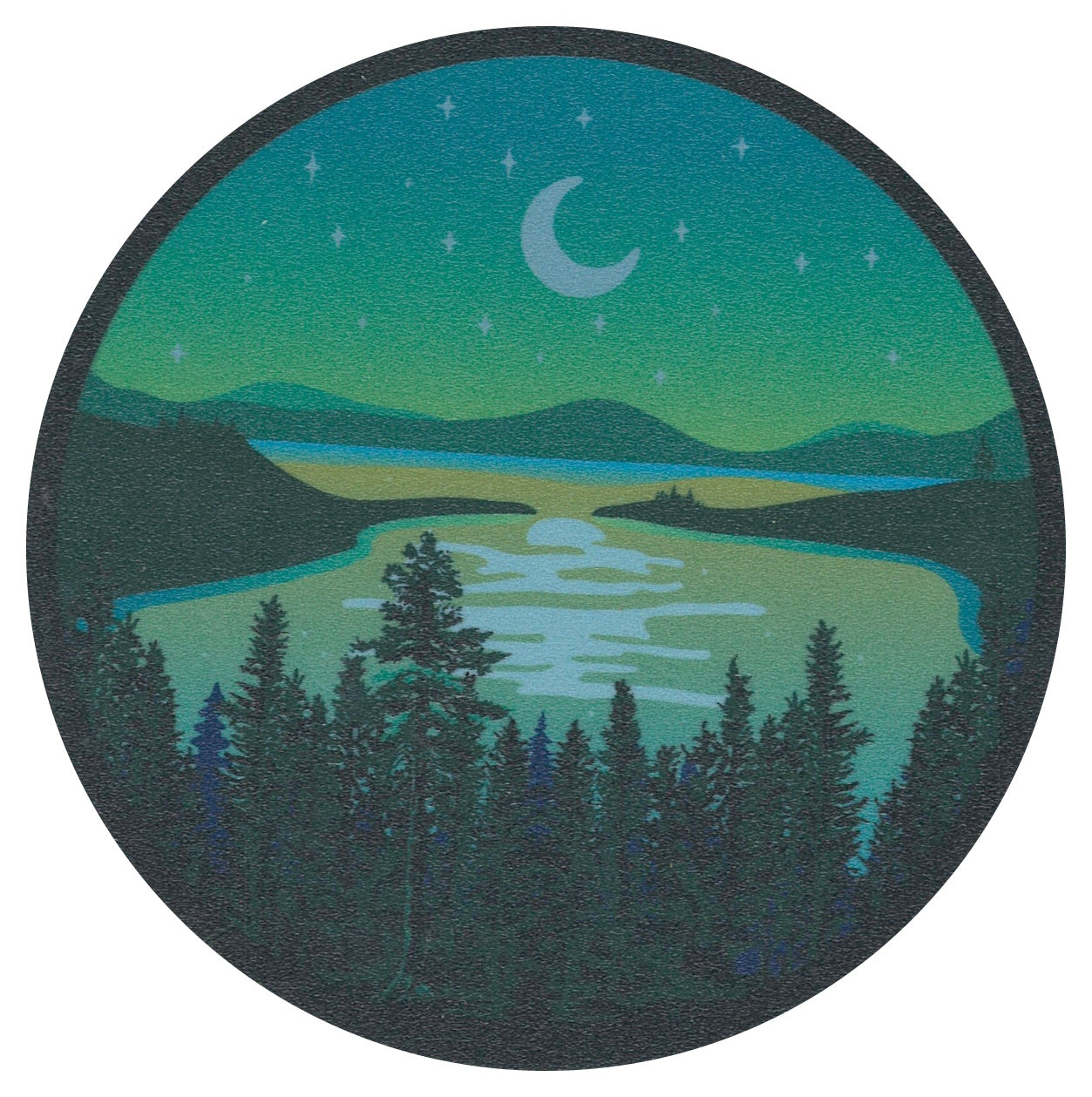 Sip Sip Hooray Coaster - Moonlit Serenity Coaster