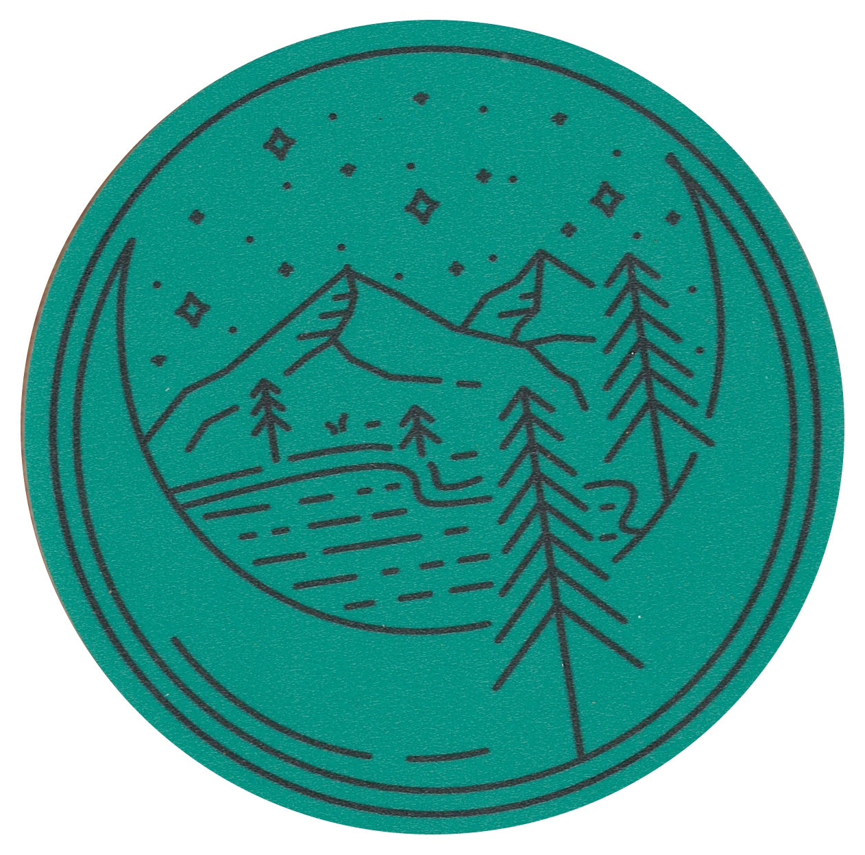 Sip Sip Hooray Coaster - Tranquil Wilderness