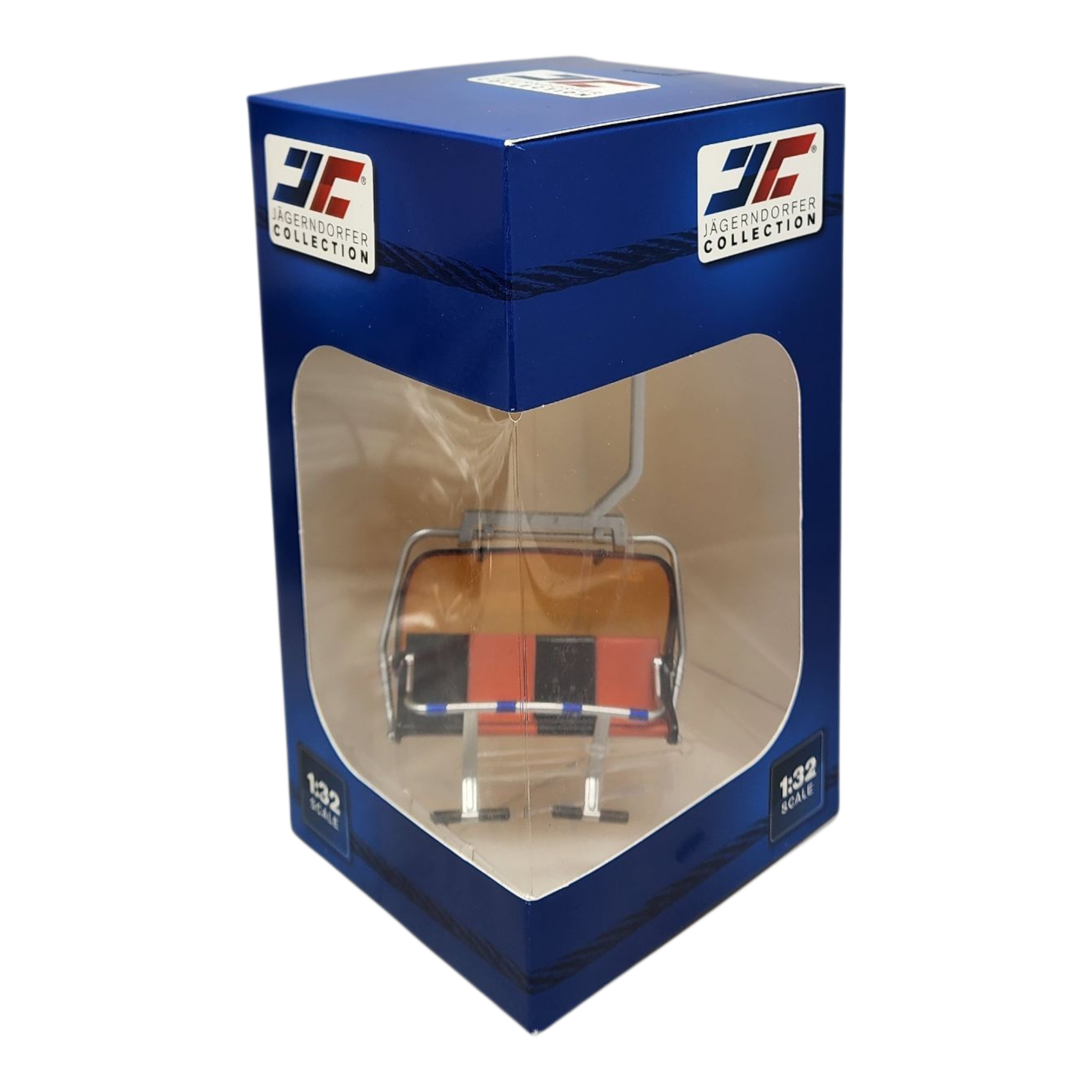 Ski Lift Seater - Black/Orange 4 Person