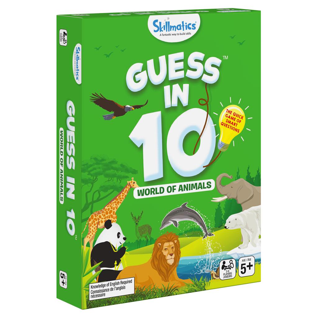Skillmatics Guess In 10 World of Animals Edition