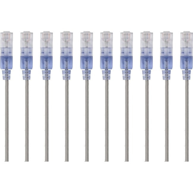 Slim Cat6A Cable - 10Pk_ 7Ft Bule