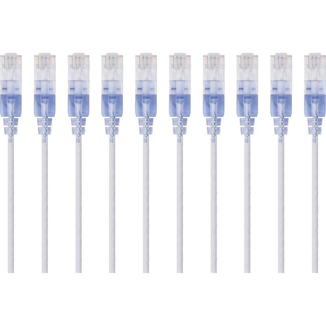 Slim Cat6A Cable - 10Pk_ 7Ft White