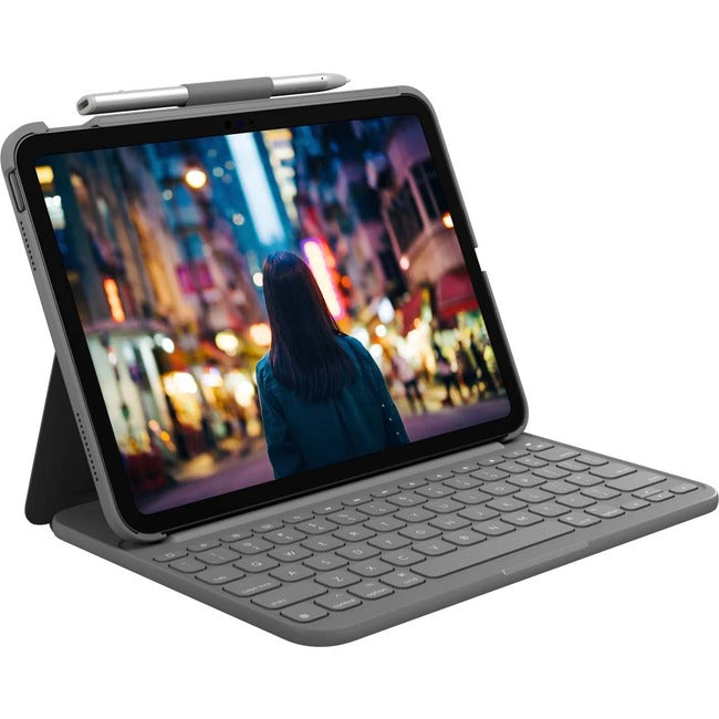Slim Folio For Ipad 10.9-Inch (10Th Generation) - Oxford Grey