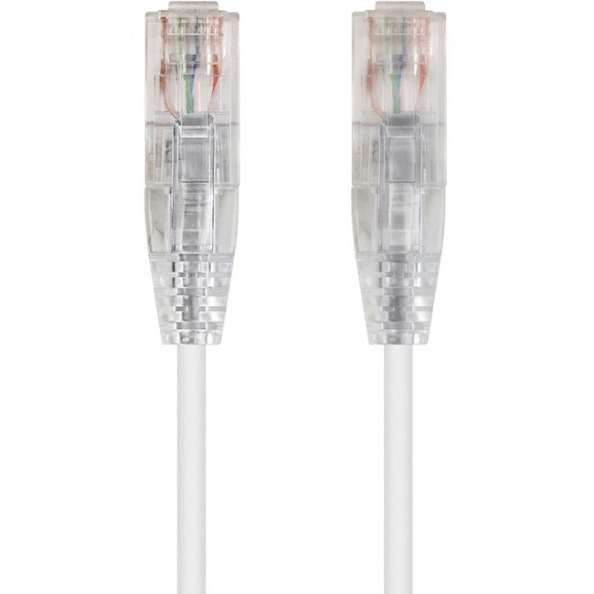 Slimrun Cat6 Utp Cable-10Ft White