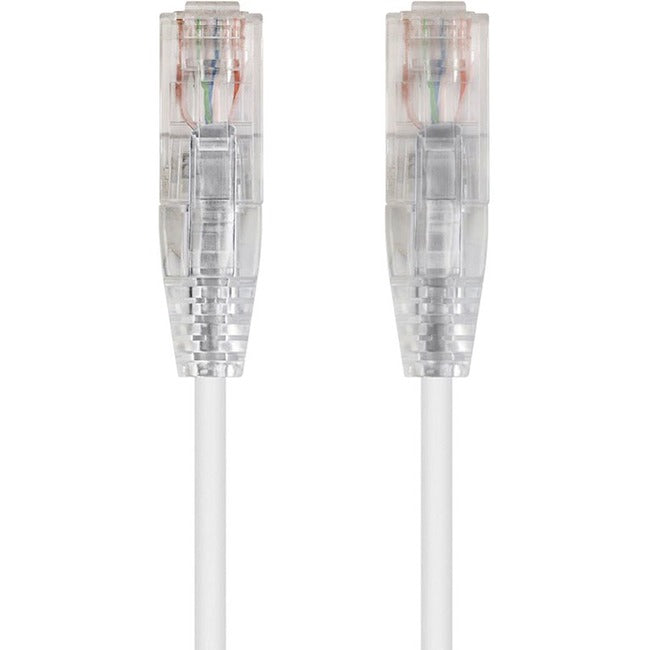 Slimrun Cat6 Utp Cable-1Ft White