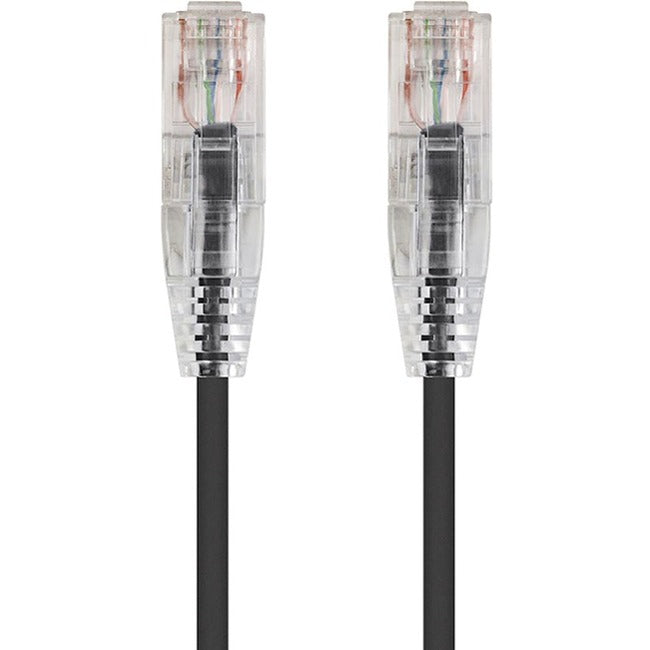 Slimrun Cat6 Utp Cable-2Ft Black