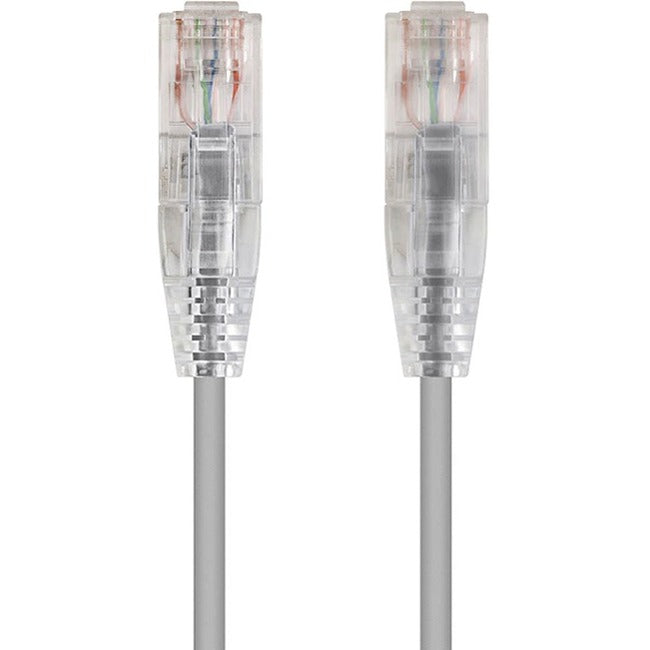 Slimrun Cat6 Utp Cable-3Ft Gray
