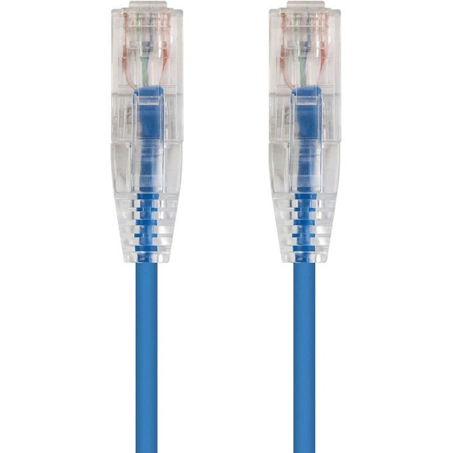 Slimrun Cat6 Utp Cable-6-Inch Blue