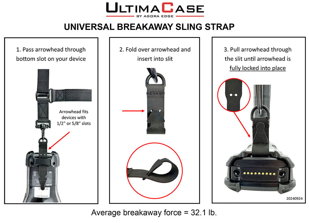Sling Strap 1" with Breakaway Attachment