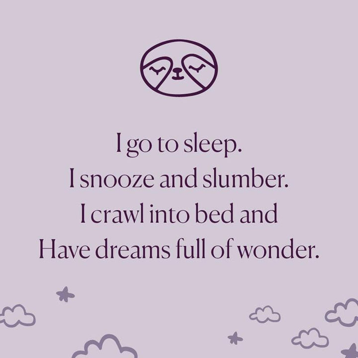 Sloth Starts To Slumber Board Book