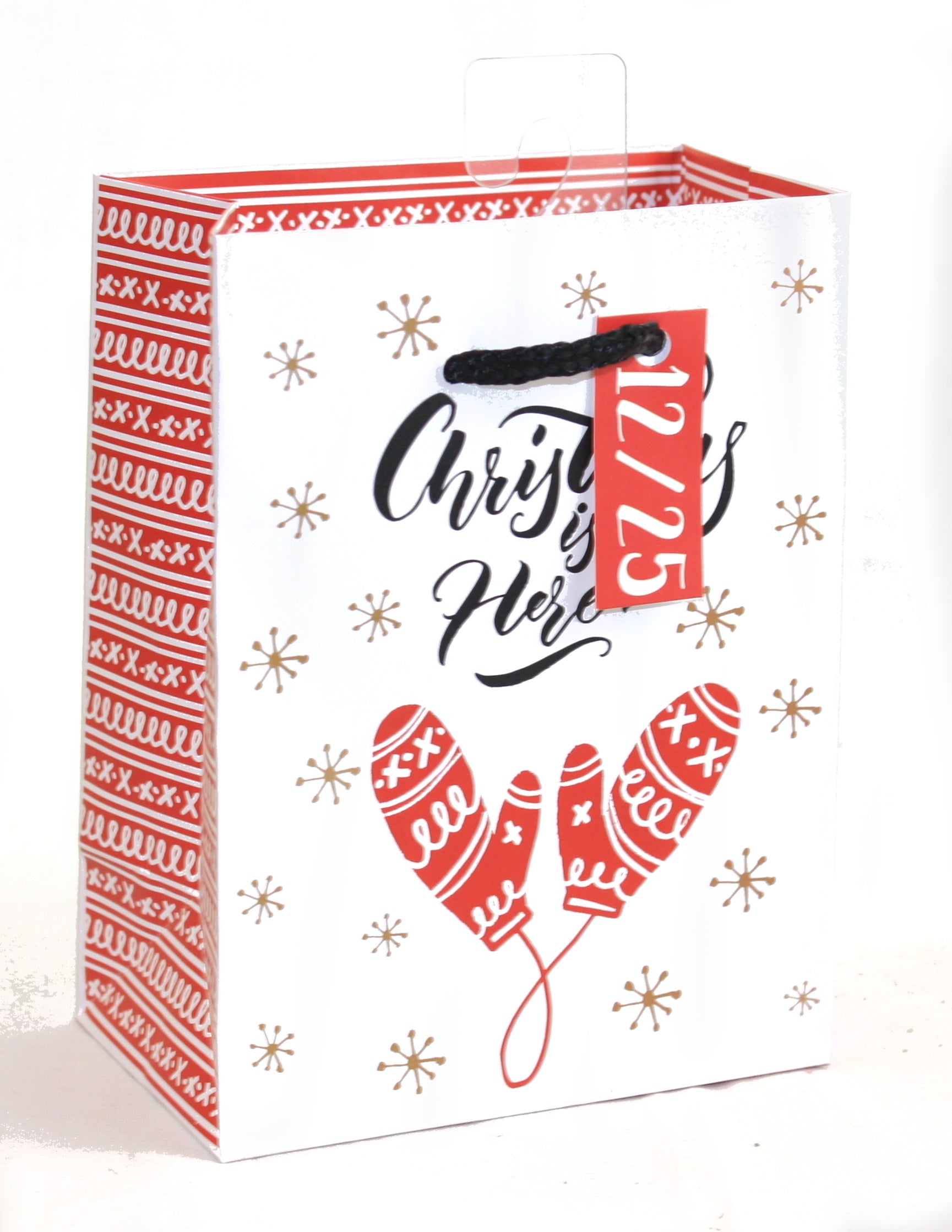 Small Lettering Gift Bag - Mittens