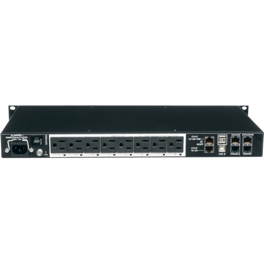 Smart Power Distribution Unit - Middle Atlantic Premium+ PDU with RackLink RLNK-P915R-SP