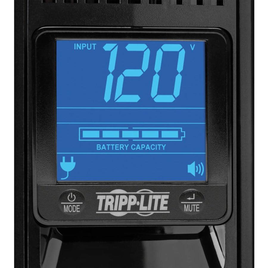 Smart UPS 1500 - Line Interactive Battery Backup with LCD Display | Tripp Lite SMART1500LCD