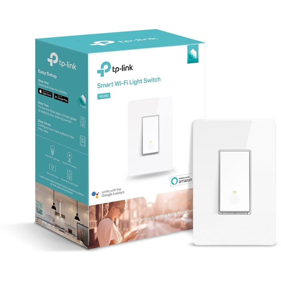 Smart Wi-Fi Light Switch - Kasa Remote Control Solution | TecSoft HS200