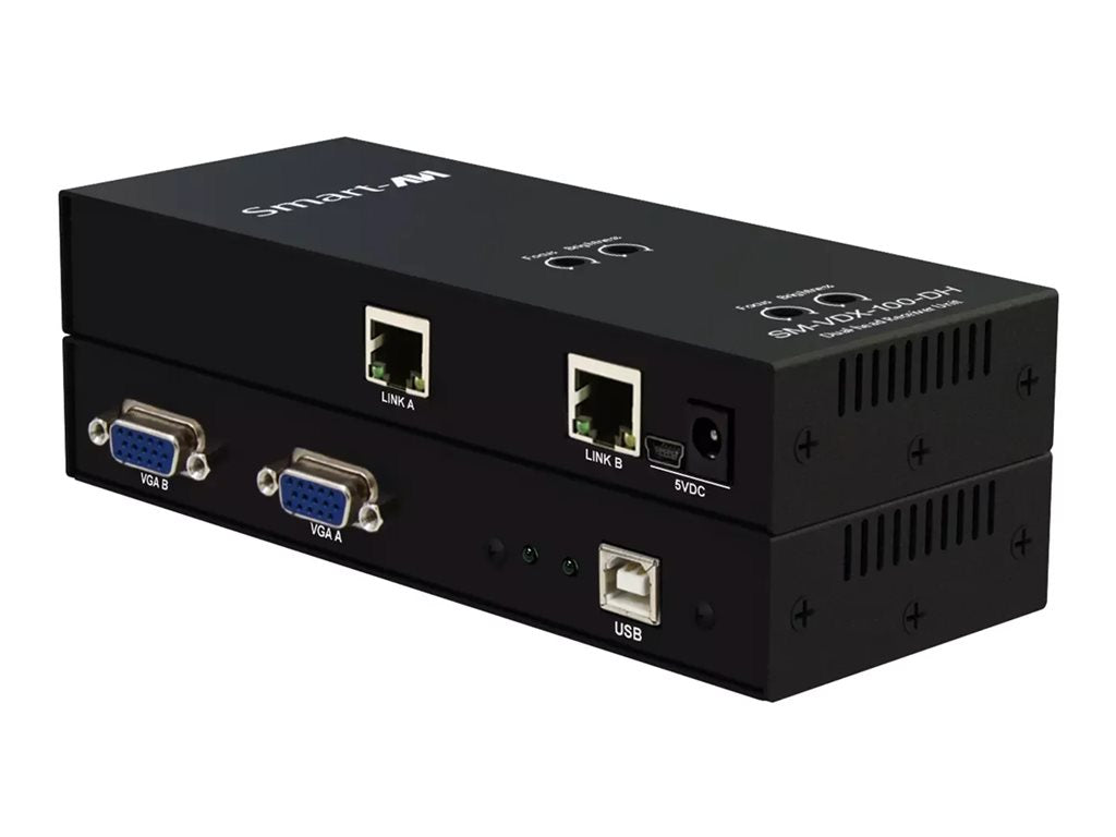 SmartAVI SM-VDX-100-DH-TX-S - KVM extender - transmitter - over CAT 5/5e/6 - USB - 2 ports - up to 300 ft - TAA Compliant
