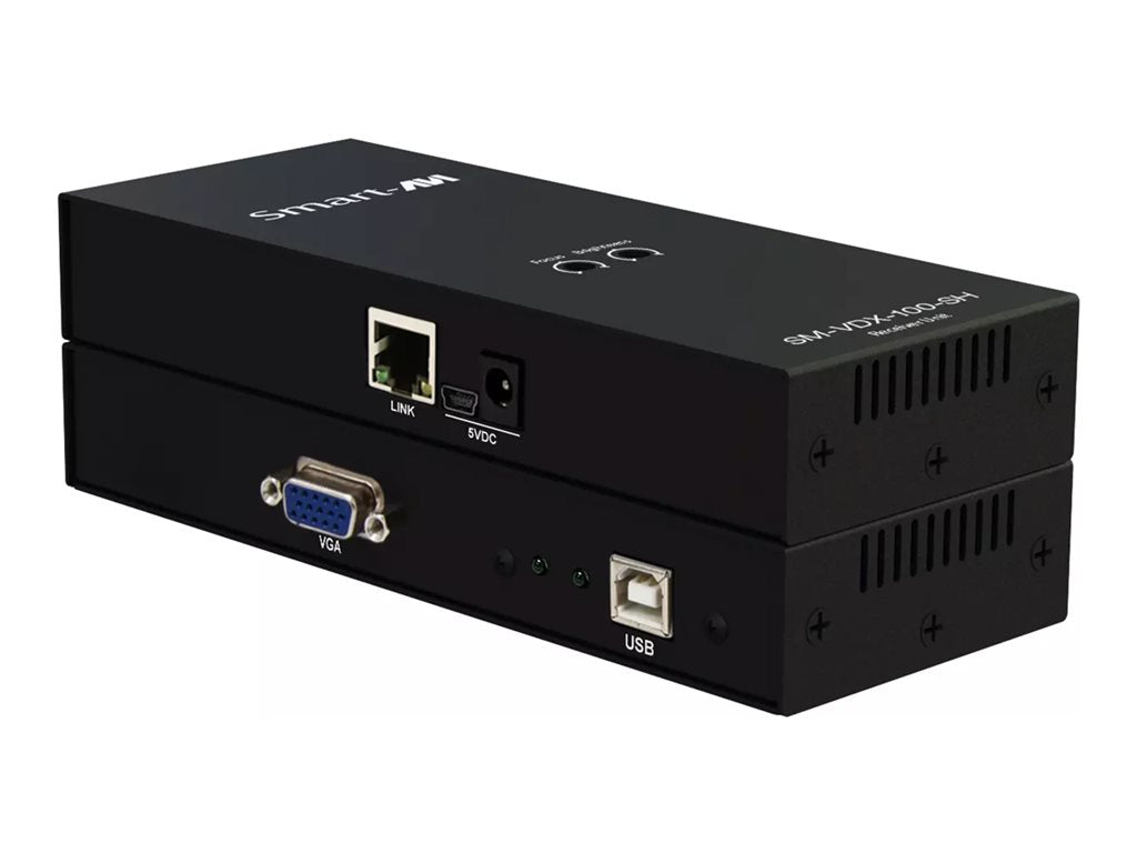 SmartAVI SM-VDX-100-SH-TX-S - KVM extender - transmitter - HDBaseT - over CAT 5/5e/6 - up to 300 ft - TAA Compliant