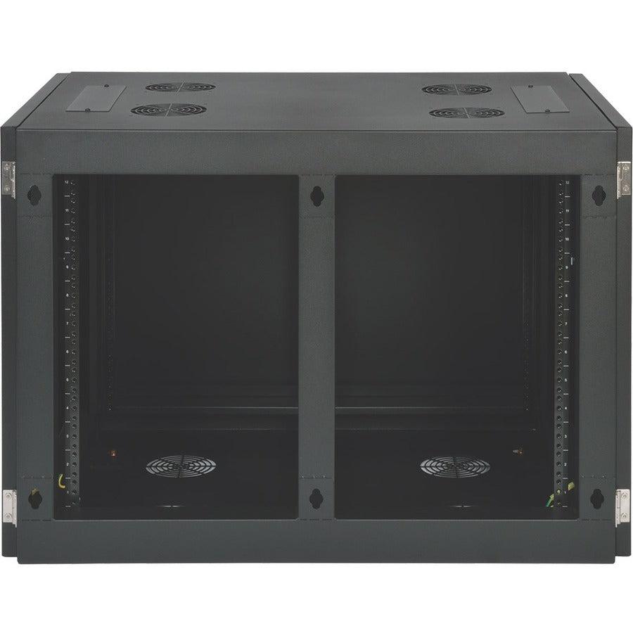 SmartRack 12U Heavy-Duty Low-Profile Server-Depth Side-Mount Wall-Mount Rack Enclosure Cabinet SRW12UHD