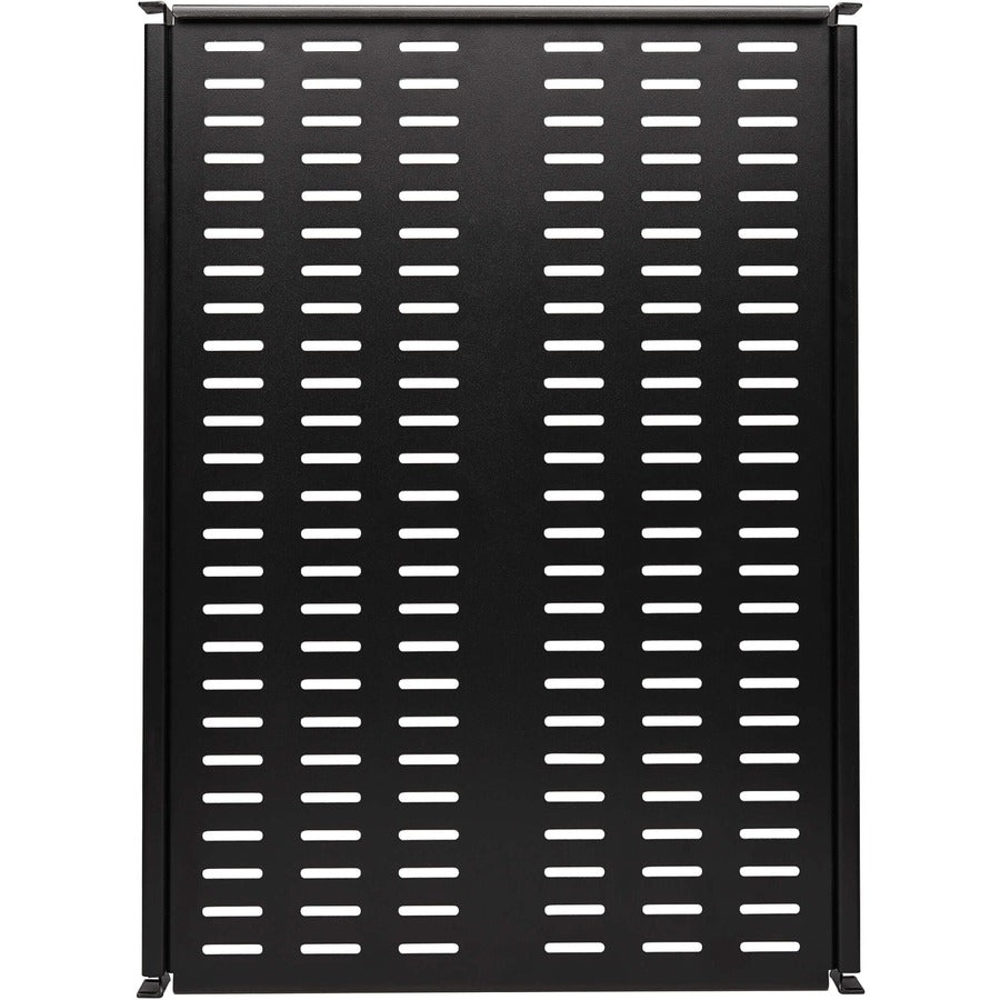 SmartRack Adjustable-Deep Steel Rack Shelf - 1U, Vented, 250 lb. Capacity SRSHELF4PHDVENT