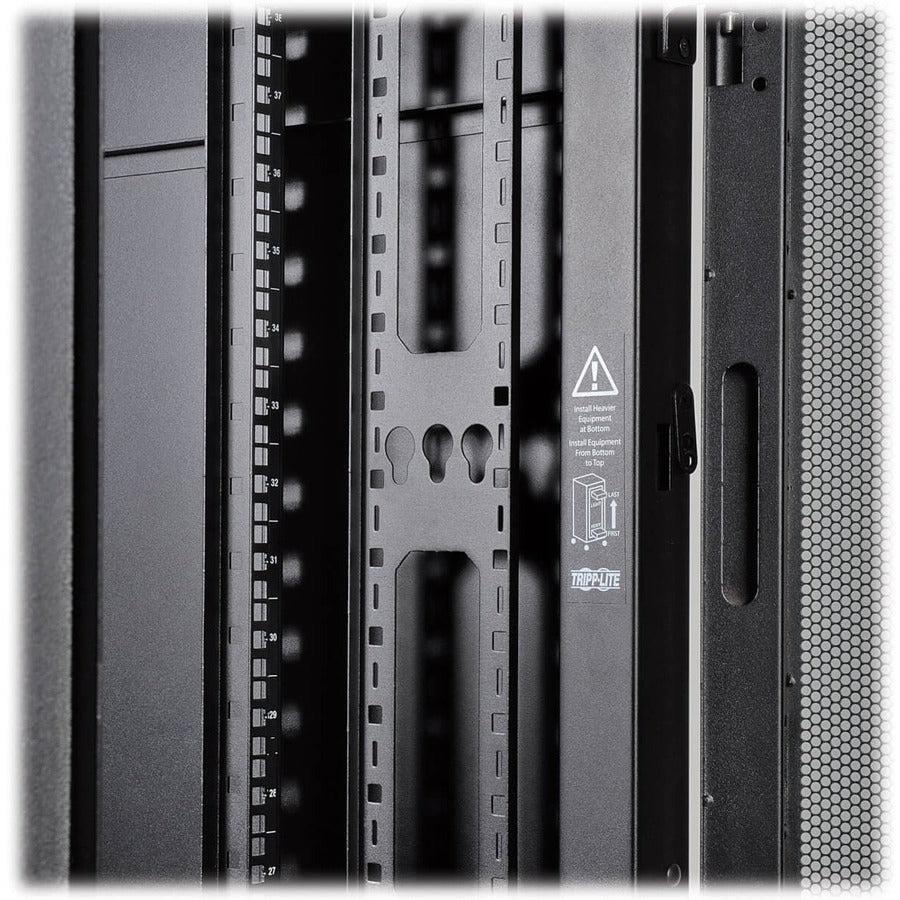 SmartRack Premium 50U Standard-Depth Rack Enclosure Cabinet SR50UB