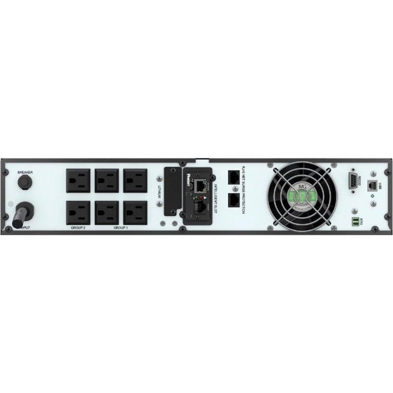 SmartZone UPS 1.5kVA 2U 120V - Smart Lithium-Ion Rack Mount Battery Backup | Panduit U02N11L