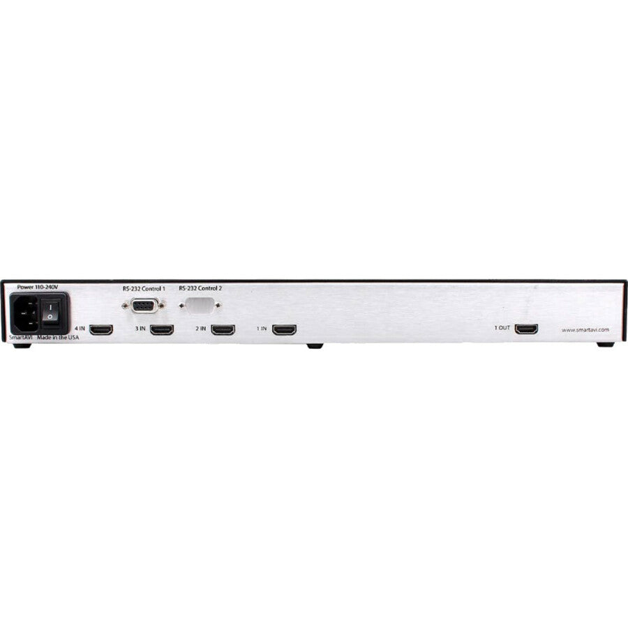 Smartavi 4-Port Hdmi, Real-Time Multiviewer With Pip/Dual/Quad/Full Modes