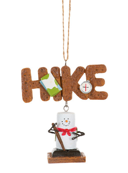 S'mores Outdoor Ornament - Hiking