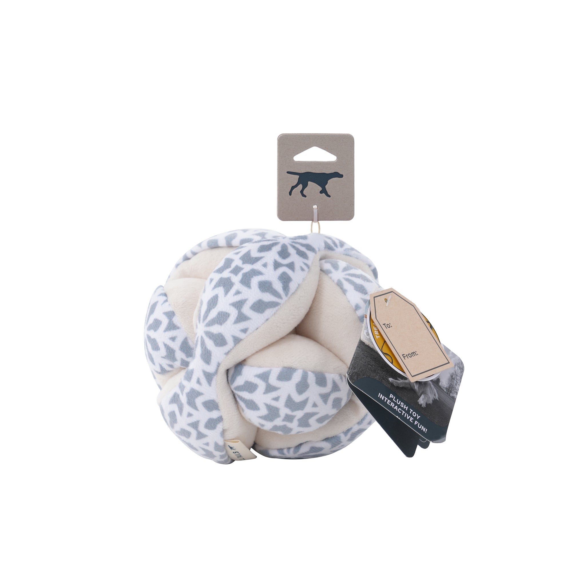 Snow Ball Plush Puzzle - Dog Toy