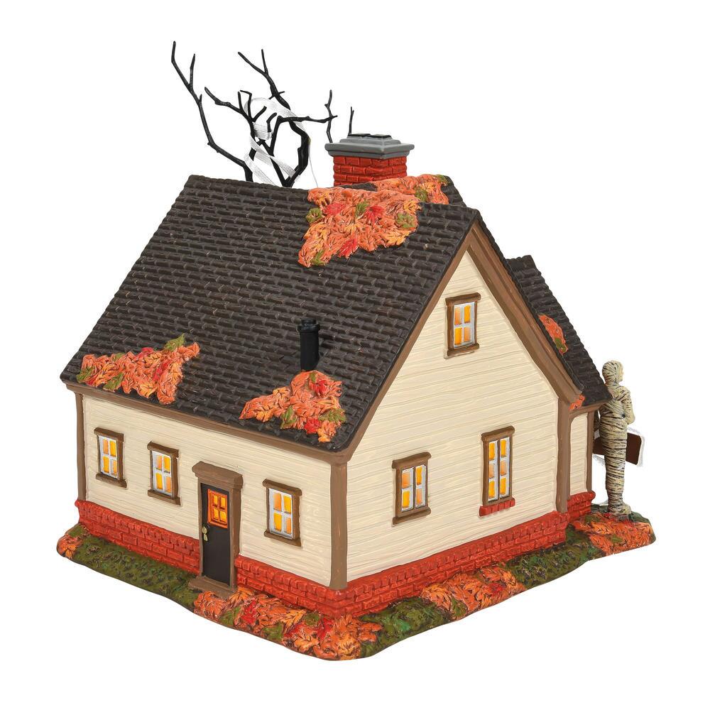 Snow Village Halloween The Mummy House