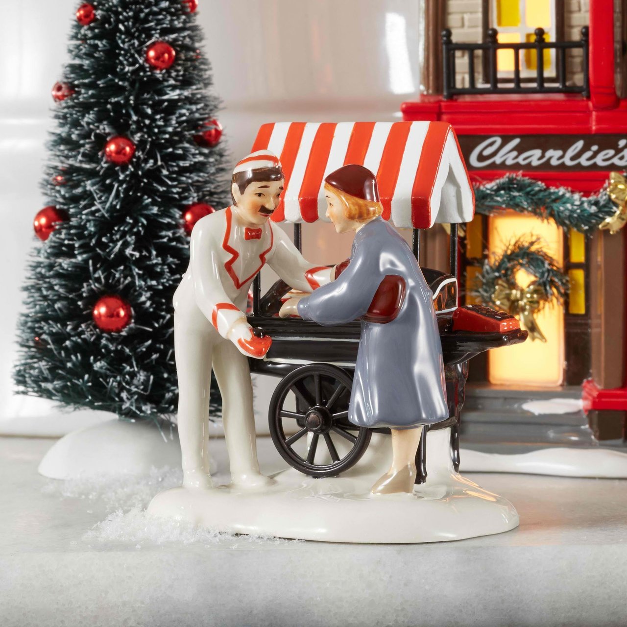 Snow Village Sidewalk Streets