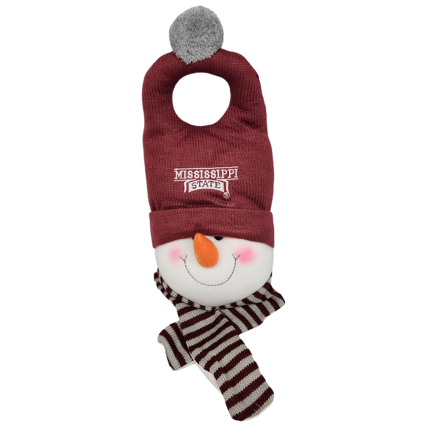Snowman Door Hanger - Mississippi State